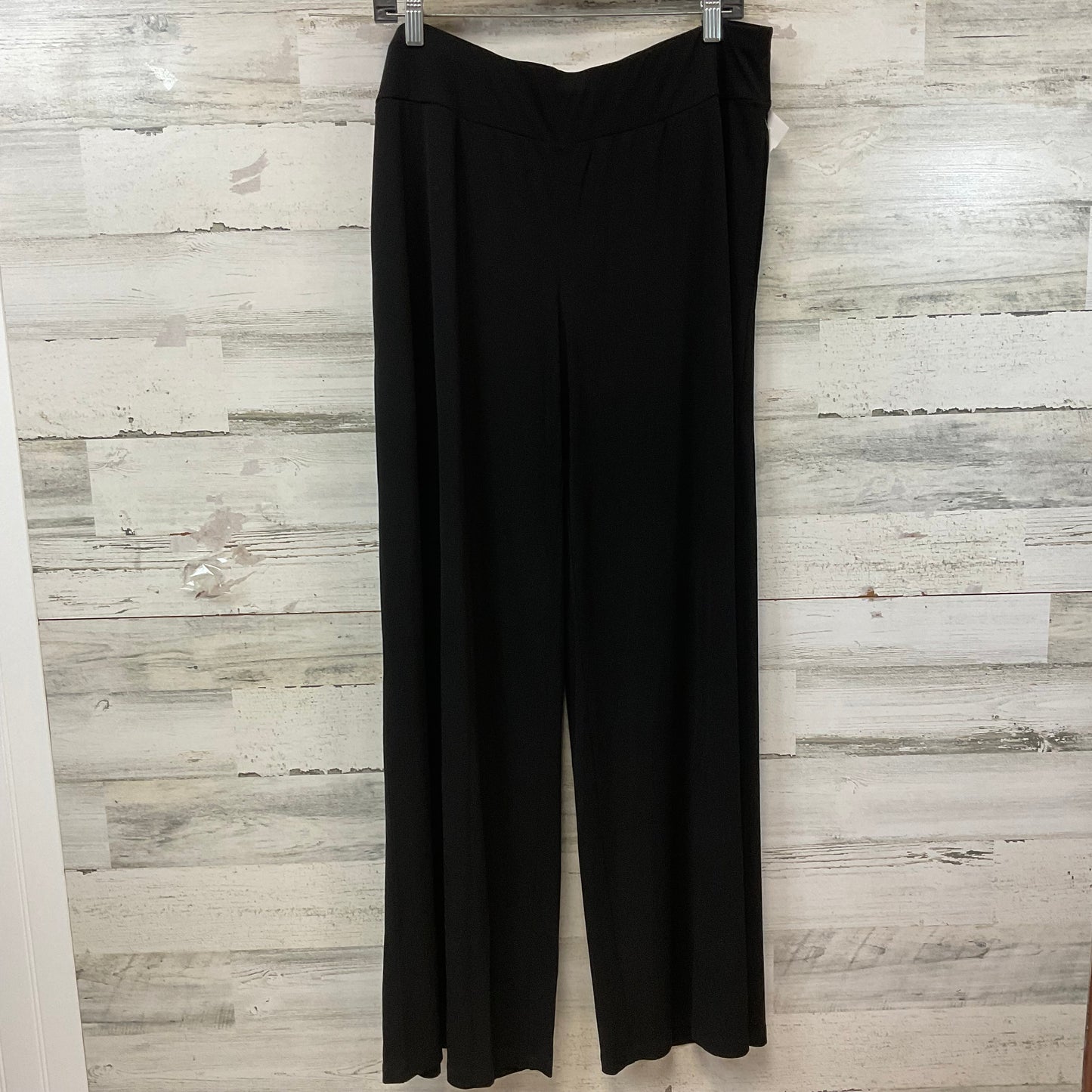 Pants Wide Leg By Eileen Fisher In Black, Size: L