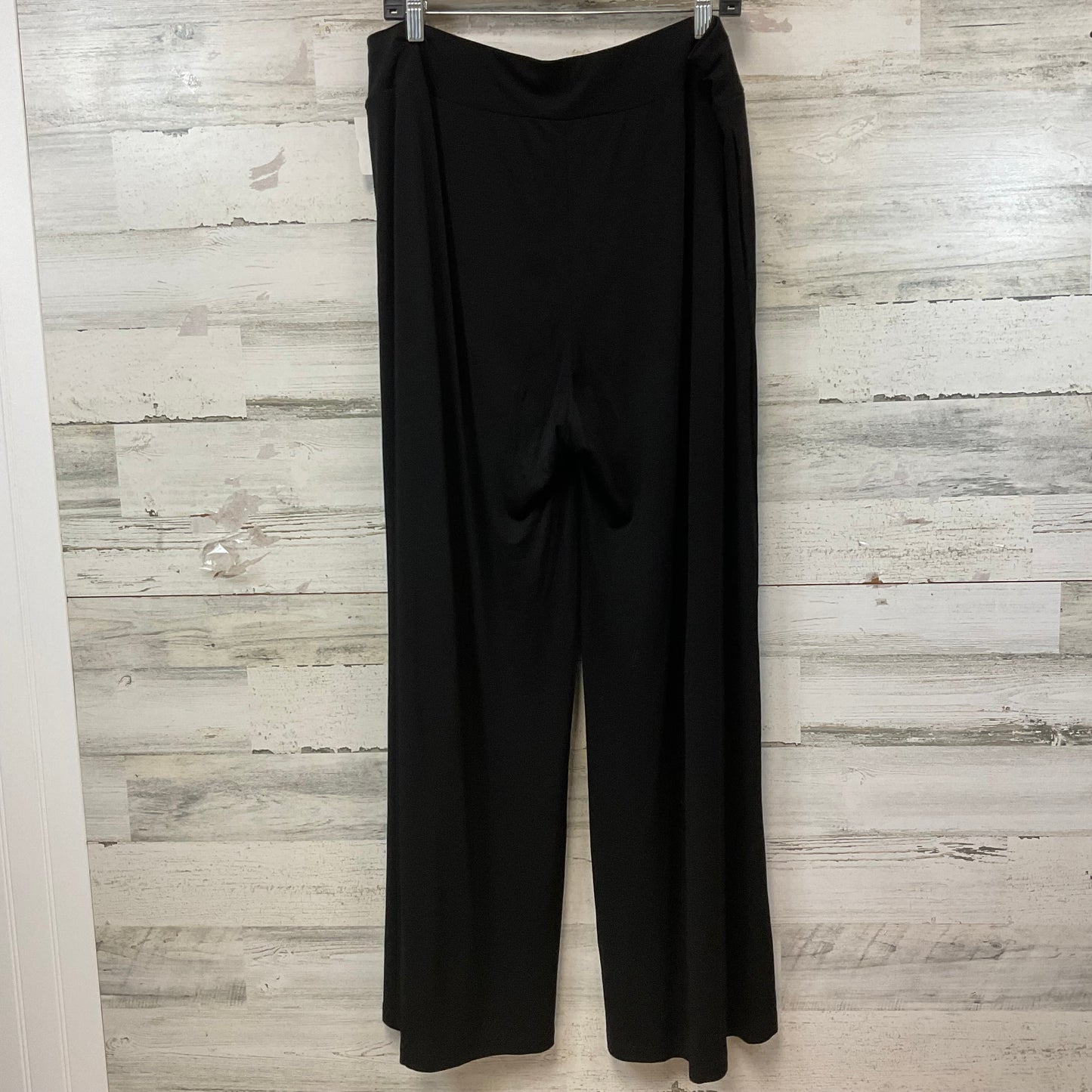 Pants Wide Leg By Eileen Fisher In Black, Size: L