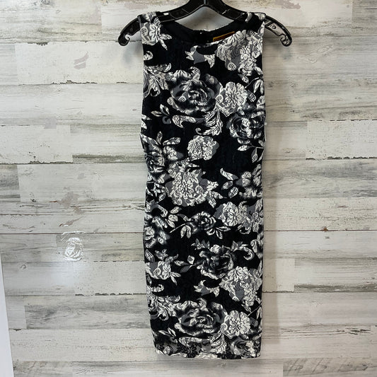 Dress Casual Short By Alice + Olivia In Black & White, Size: S