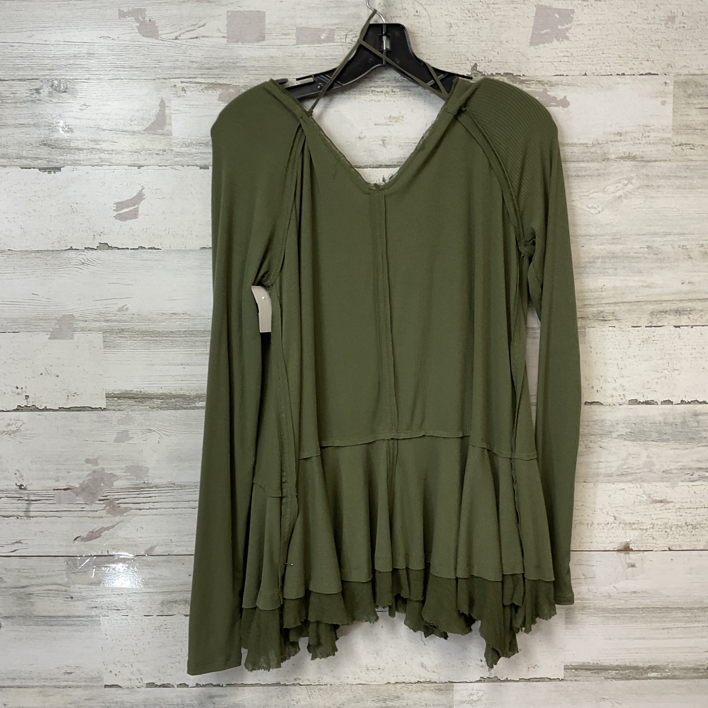 Top Long Sleeve By We The Free In Green, Size: S