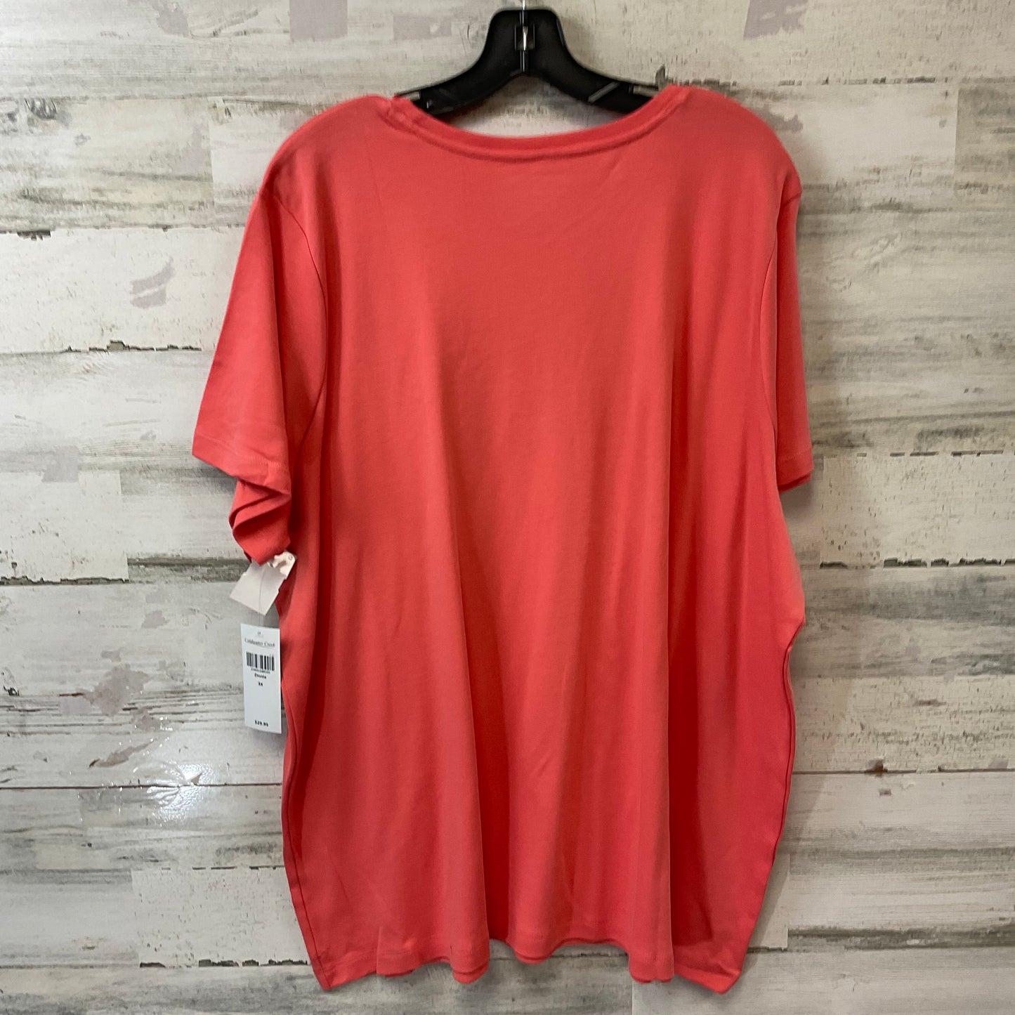 Top Long Sleeve By Coldwater Creek In Orange, Size: 3x