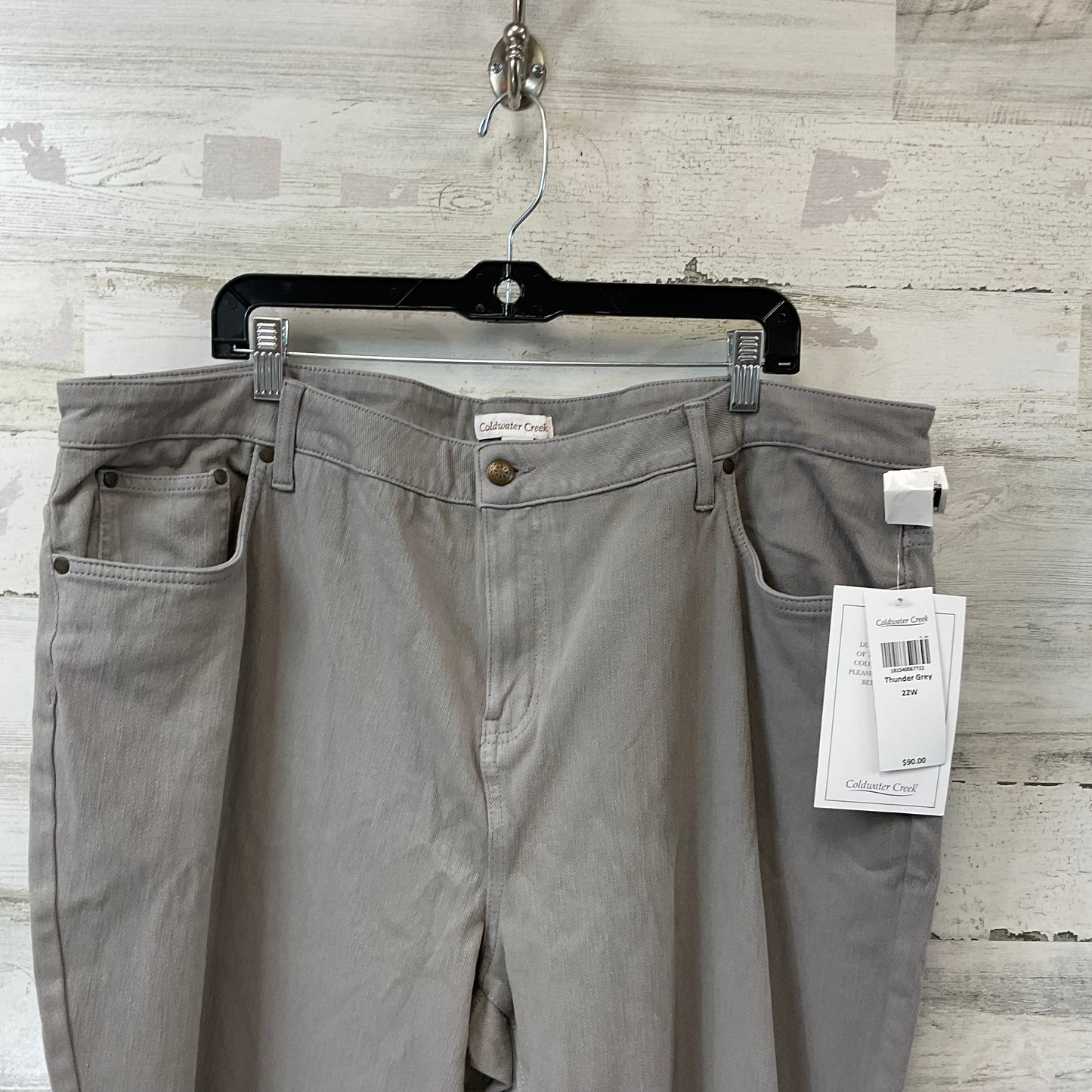 Pants Other By Coldwater Creek In Grey Denim, Size: 22