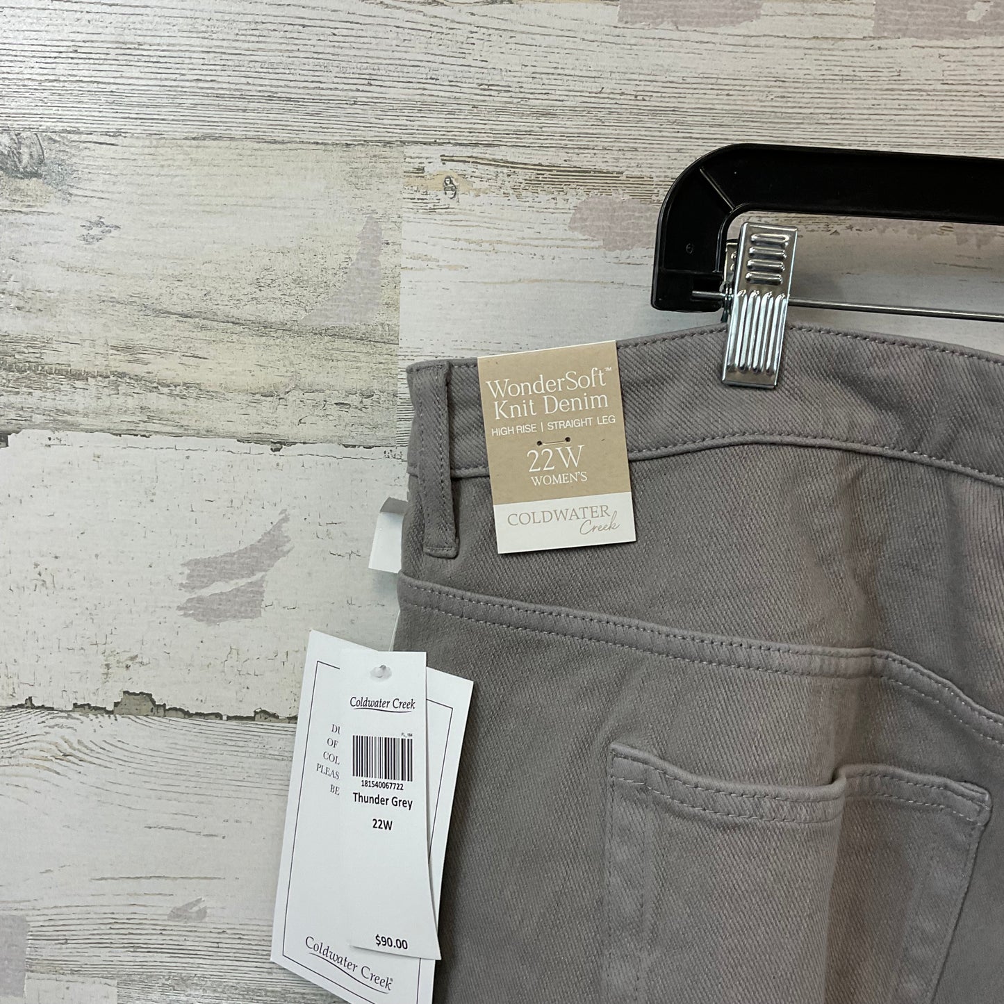 Pants Other By Coldwater Creek In Grey Denim, Size: 22