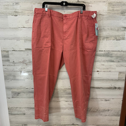 Pants Other By Coldwater Creek In Pink Denim, Size: 22