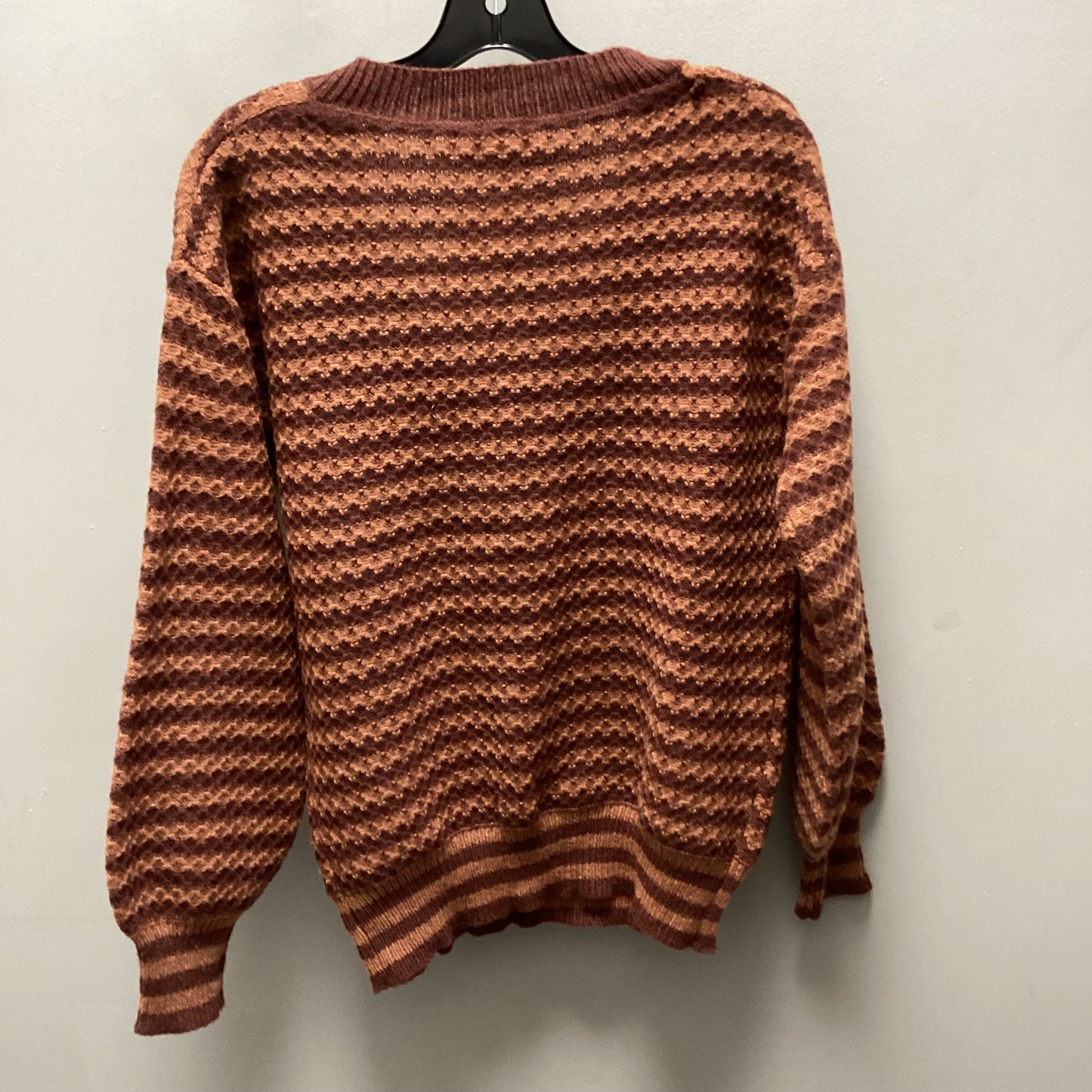 Sweater By Hem & Thread In Brown, Size: M