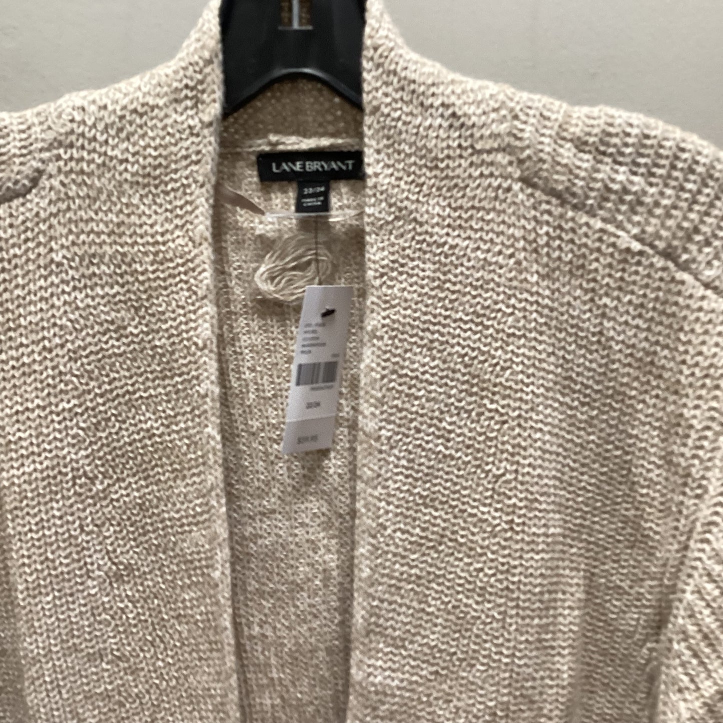 Sweater Cardigan By Lane Bryant In Brown, Size: 3x