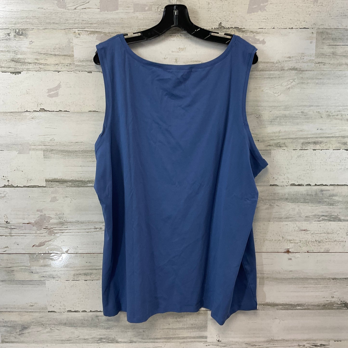 Top Sleeveless Basic By Coldwater Creek In Blue, Size: 3x