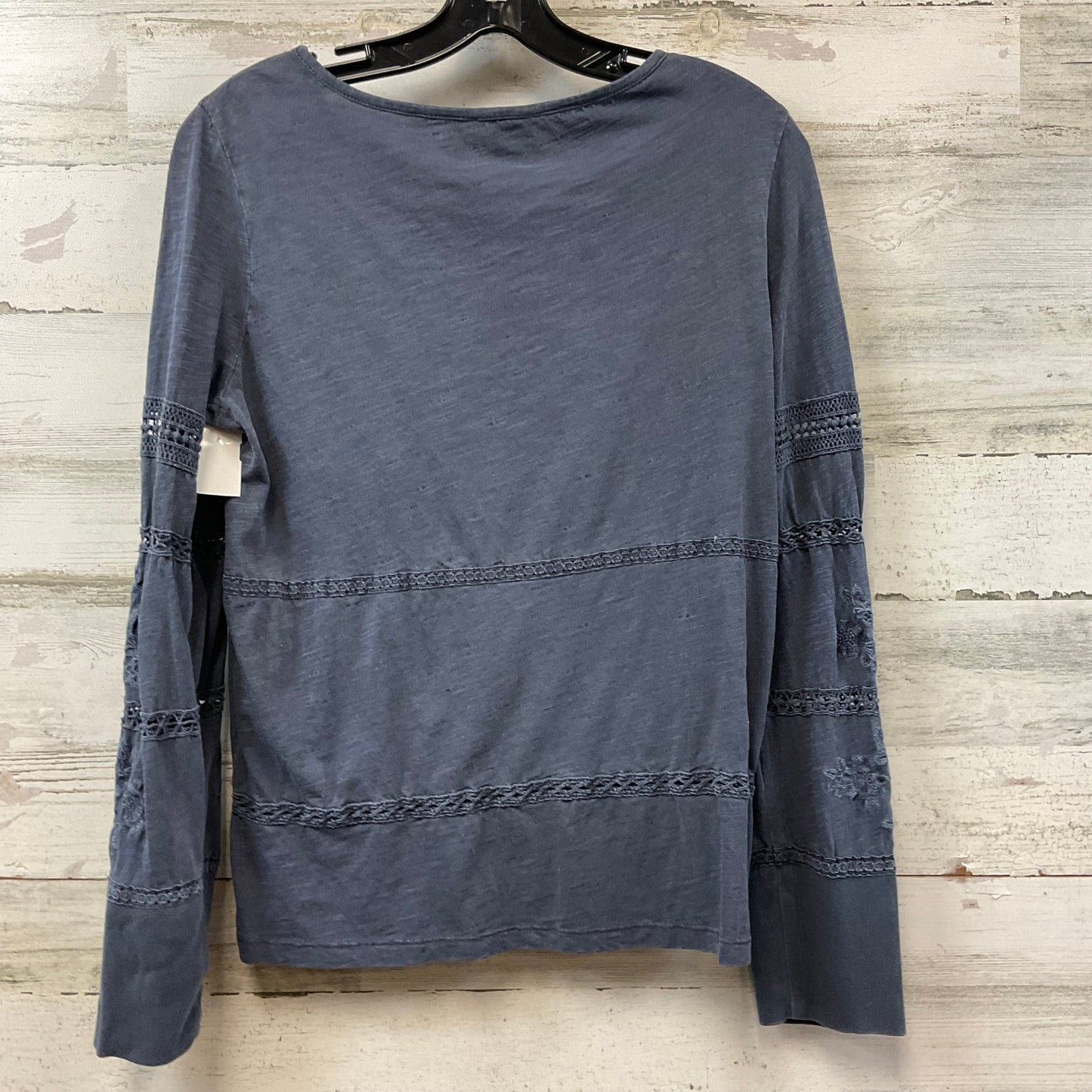 Top Long Sleeve By Sundance In Blue, Size: S