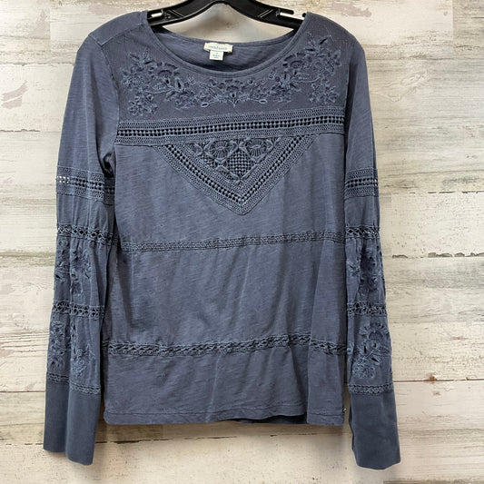 Top Long Sleeve By Sundance In Blue, Size: S