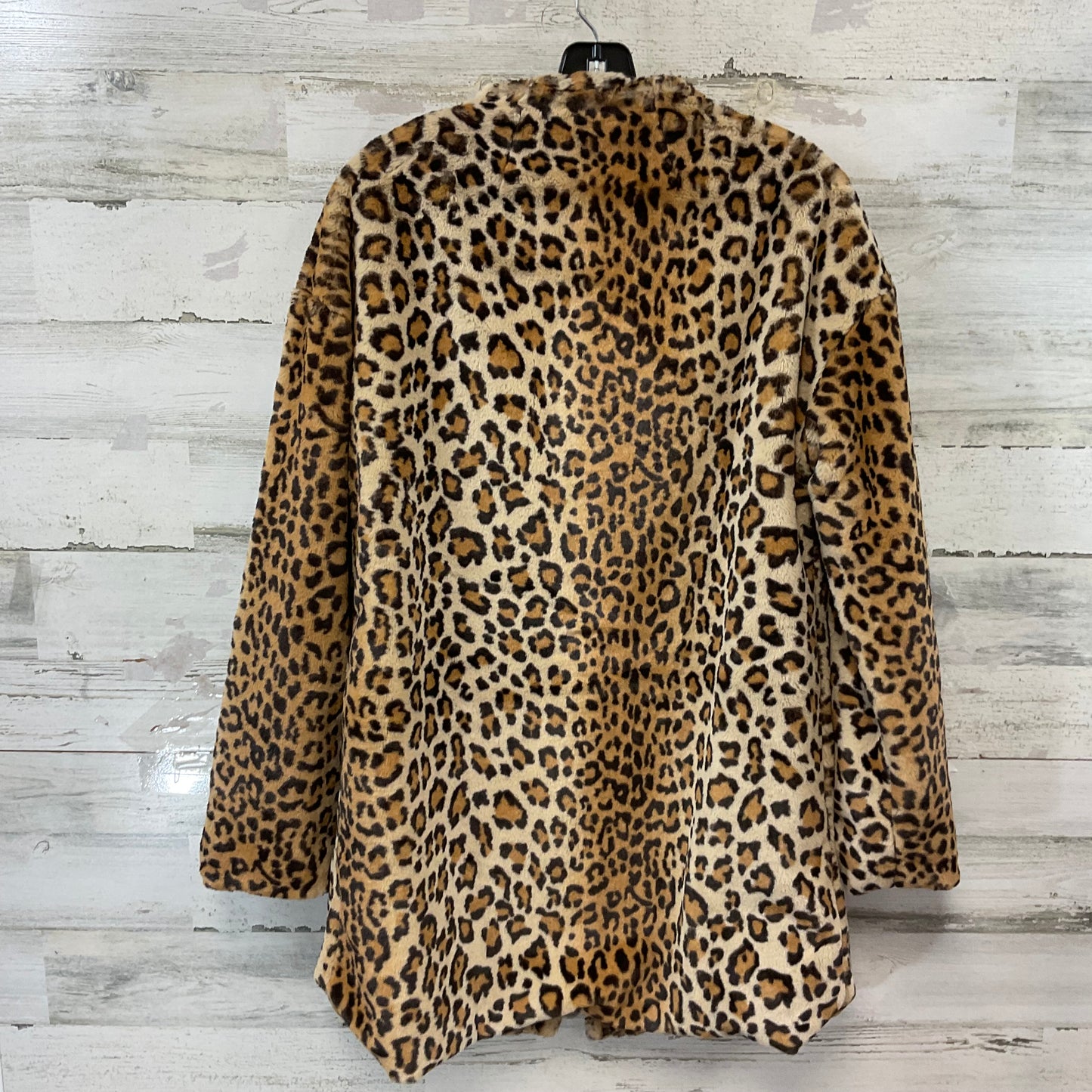 Coat Faux Fur & Sherpa By Sanctuary In Animal Print, Size: S