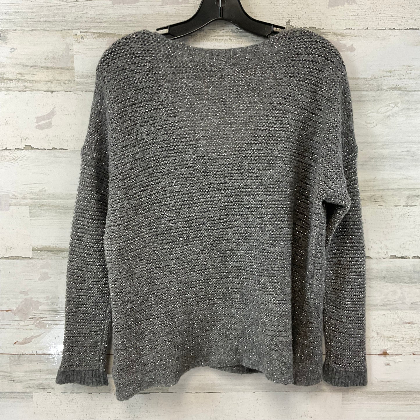 Sweater By Eileen Fisher In Grey, Size: L