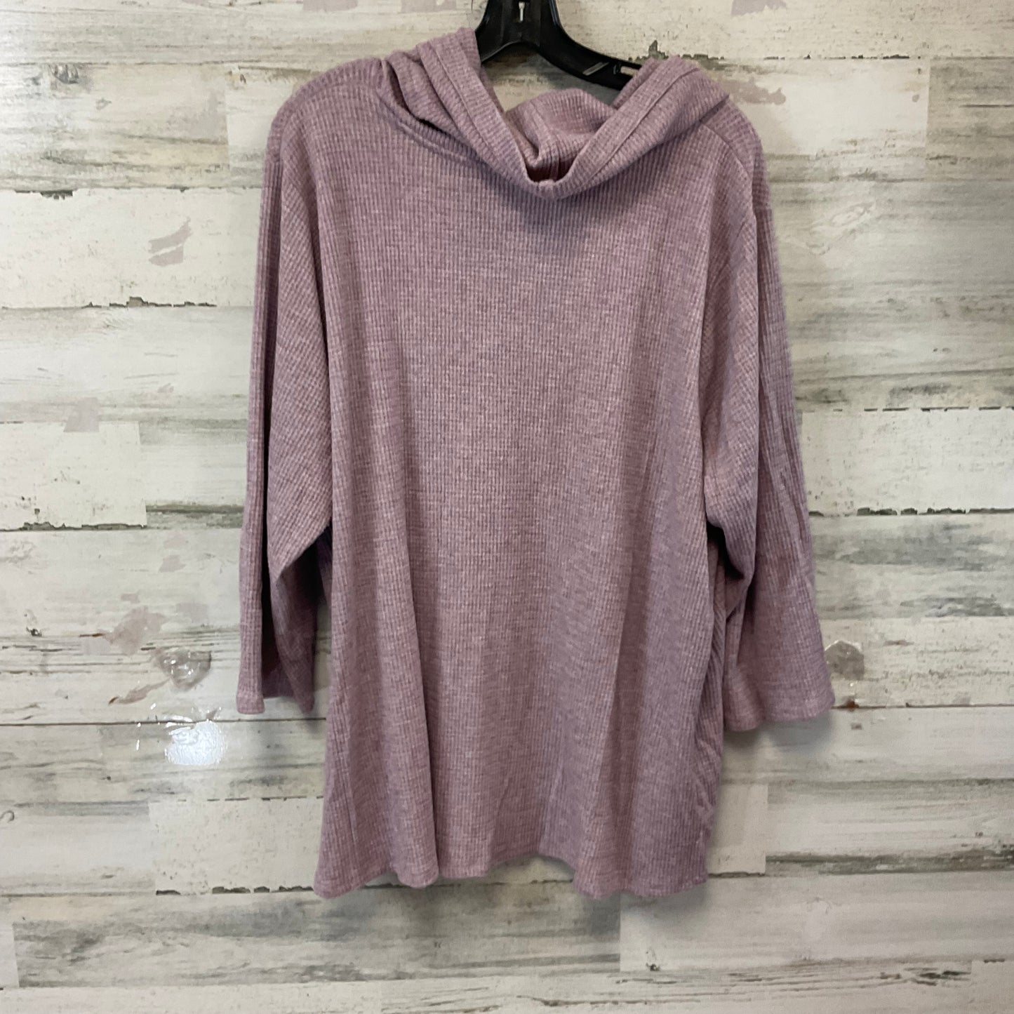 Top Long Sleeve By J. Jill In Purple, Size: 3x