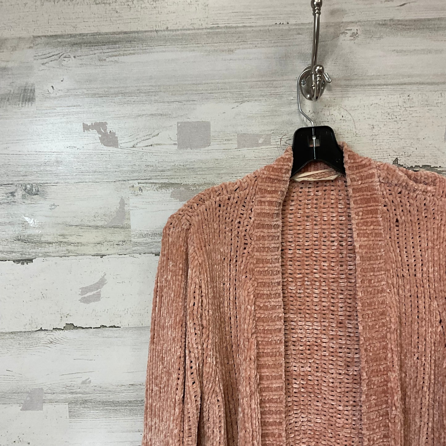 Sweater Cardigan By Soft Surroundings In Peach, Size: M