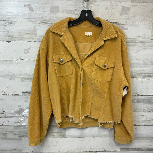 Jacket Other By Pol In Yellow, Size: M