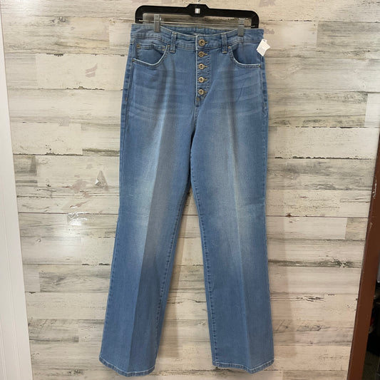 Jeans Wide Leg By Inc In Blue Denim, Size: 12