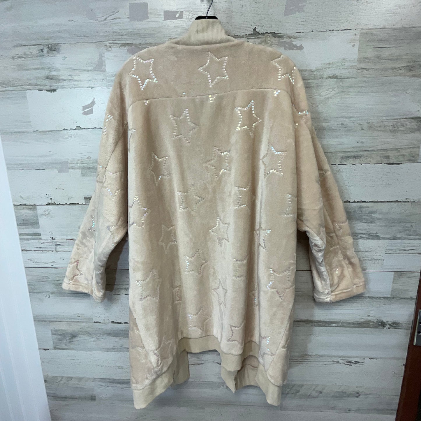 Sweater Cardigan By bumble Bella  In Cream, Size: M