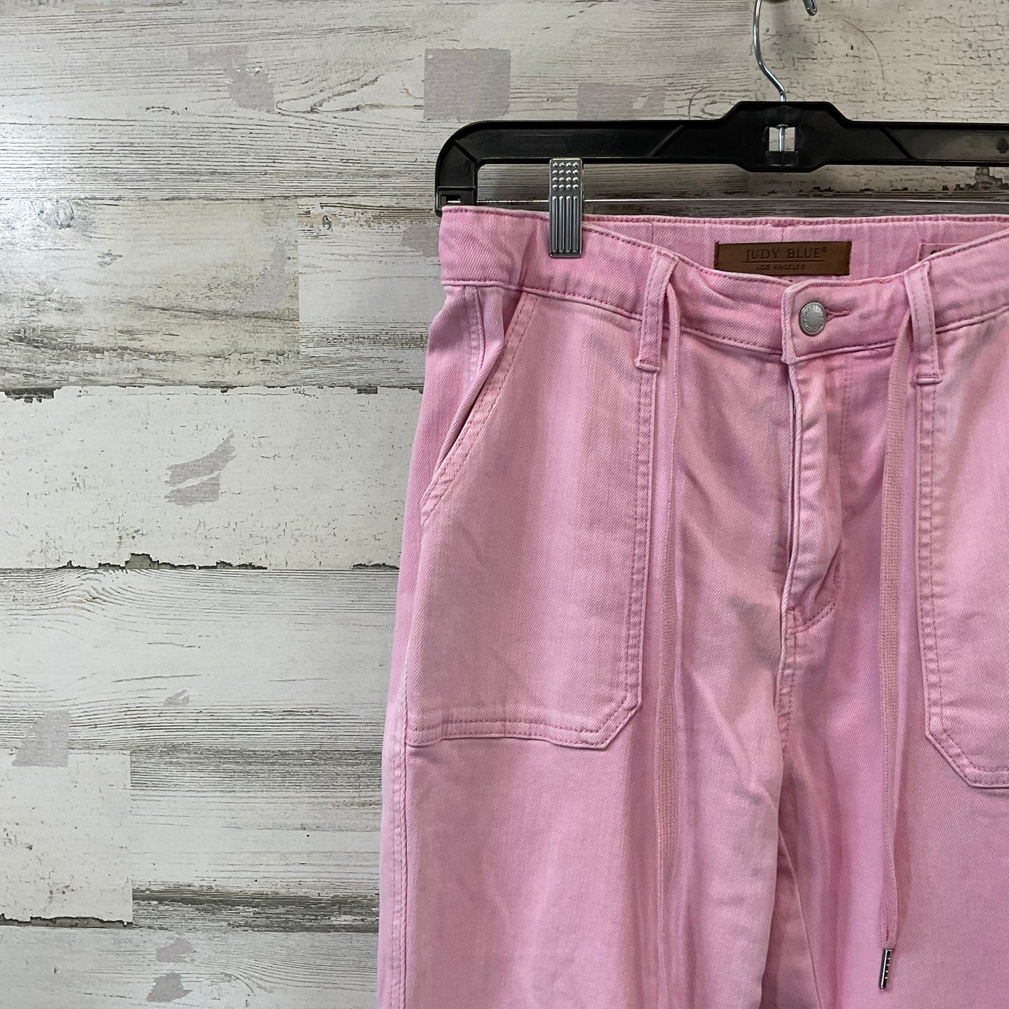 Jeans Straight By Judy Blue In Pink, Size: 4