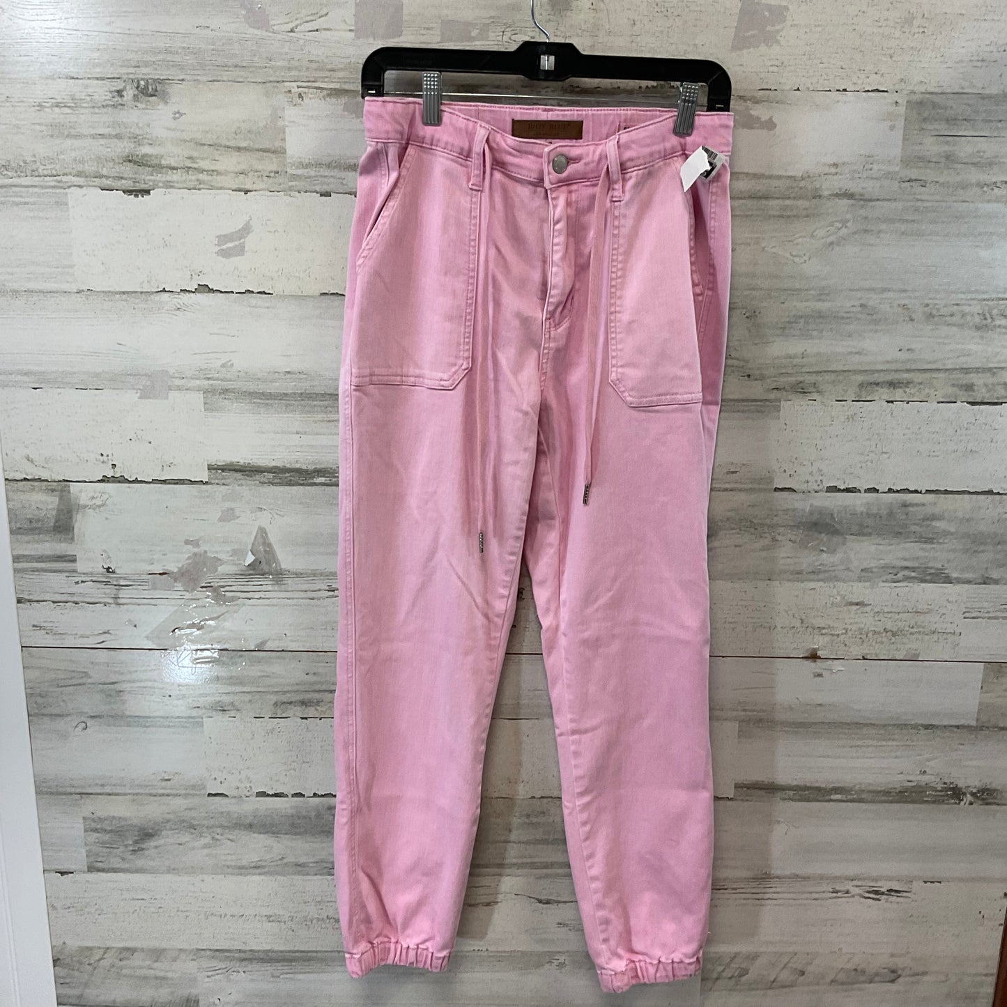 Jeans Straight By Judy Blue In Pink, Size: 4