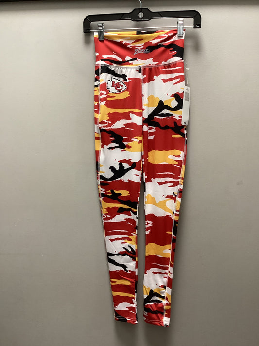 Athletic Leggings By Nfl In Red, Size: Xs