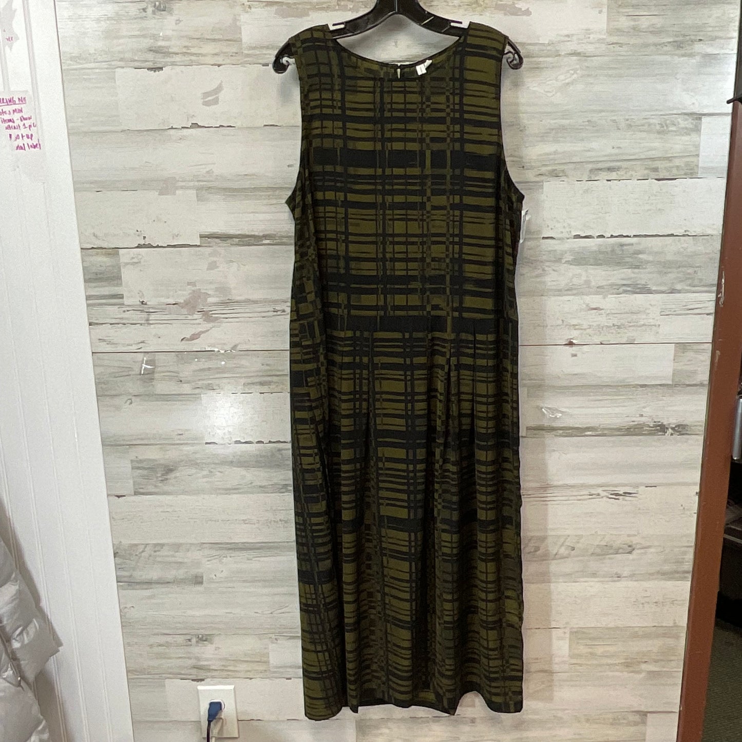 Dress Casual Maxi By Treasure And Bond In Green, Size: L