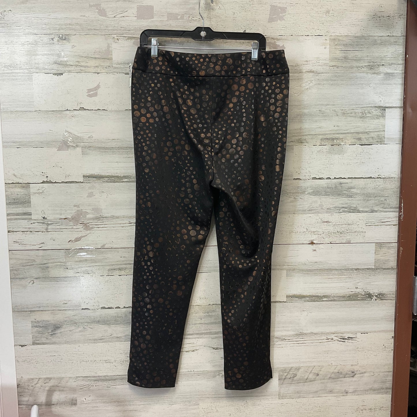 Pants Other By Krazy Larry In Black & Brown, Size: 12