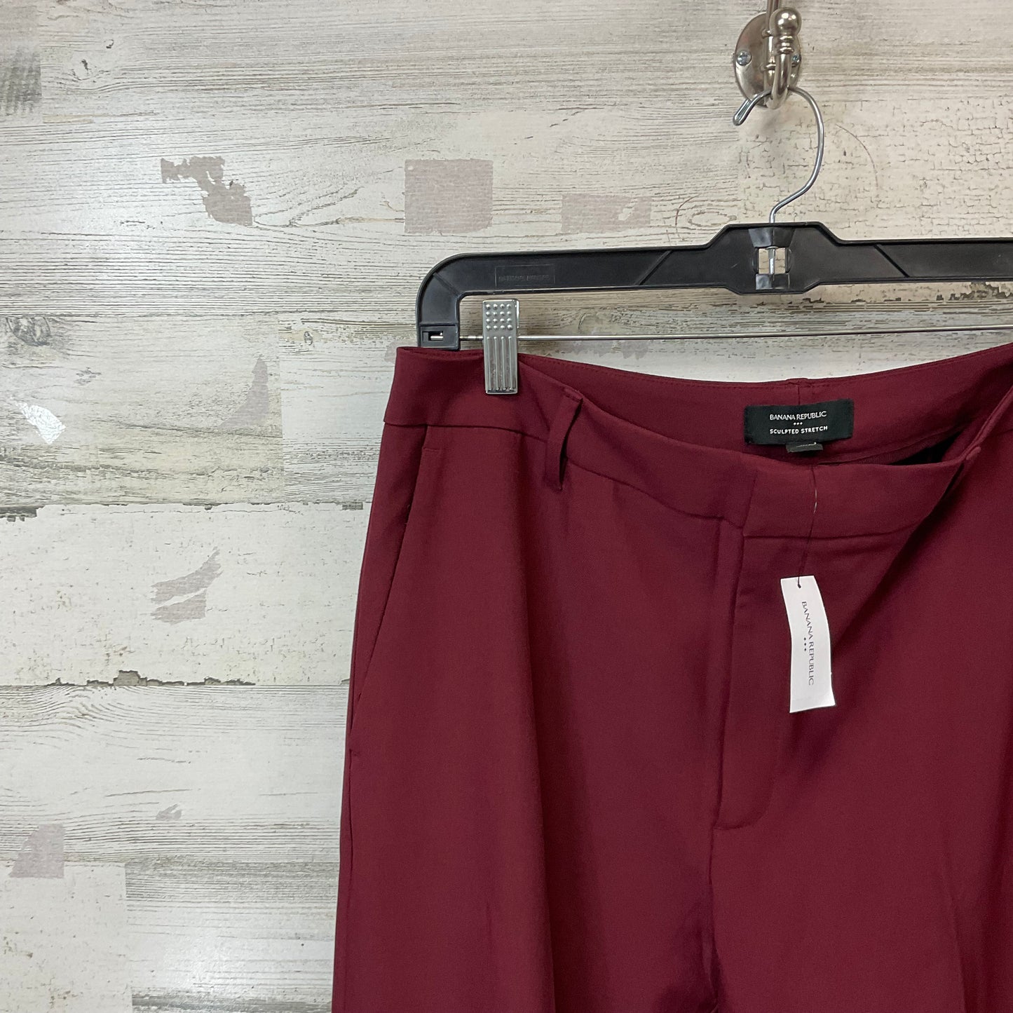 Pants Wide Leg By Banana Republic In Maroon, Size: 10