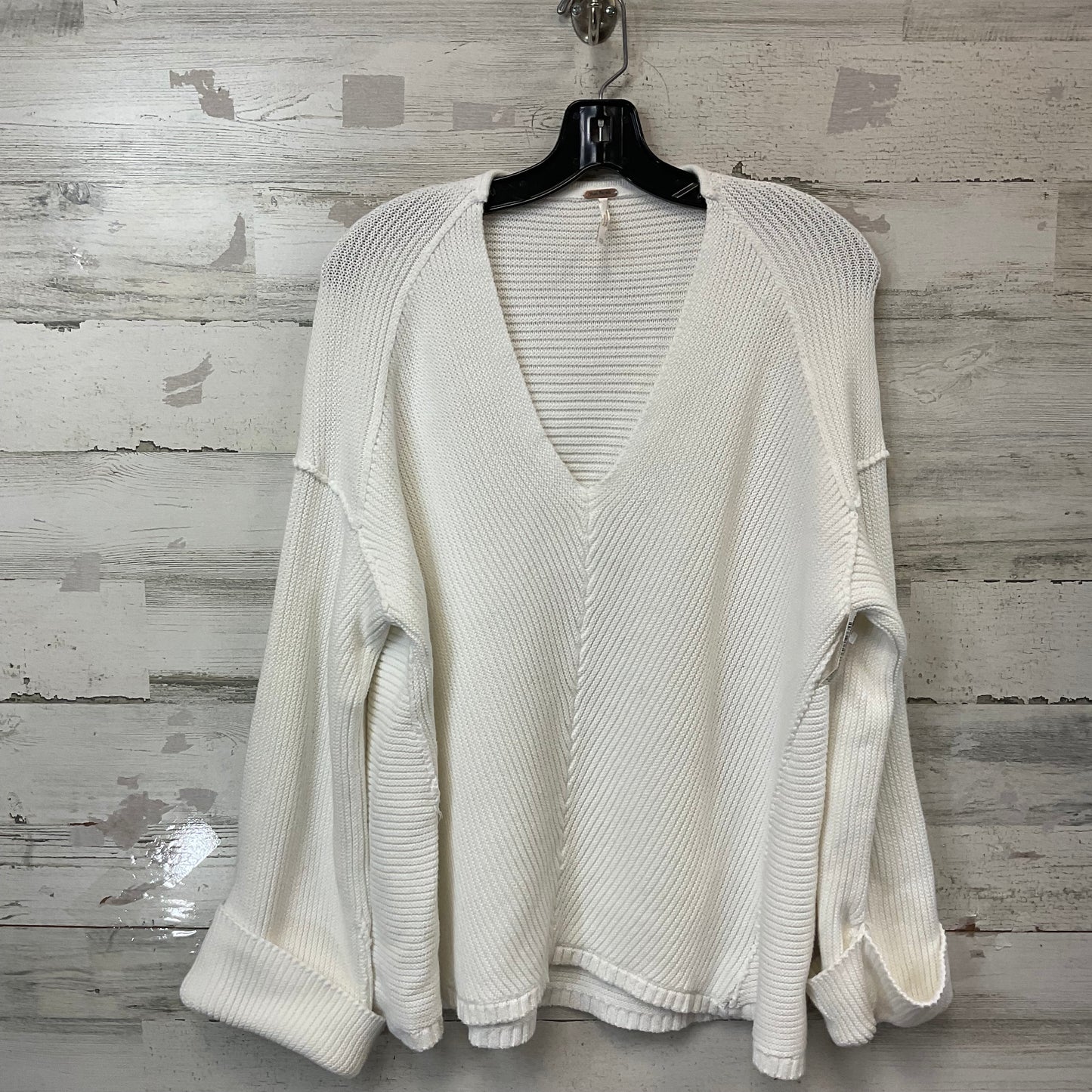 Sweater By Free People In White, Size: Xs