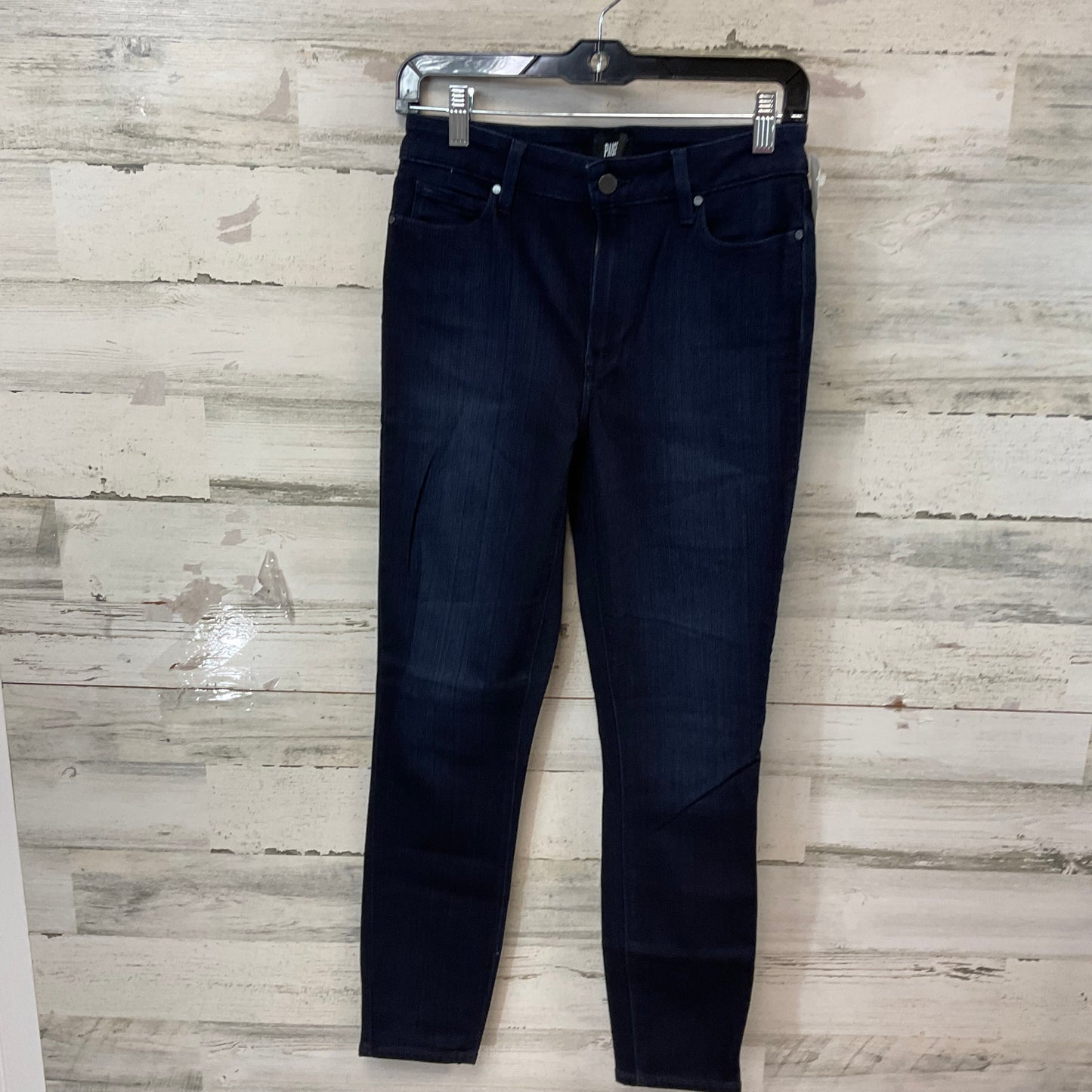 Jeans Skinny By Paige In Blue Denim, Size: 4