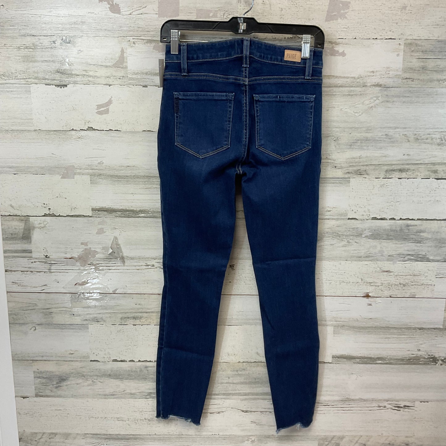 Jeans Skinny By Paige In Blue Denim, Size: 4