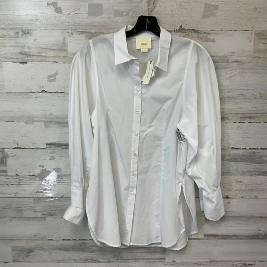 Tunic Long Sleeve By Maeve In White, Size: S