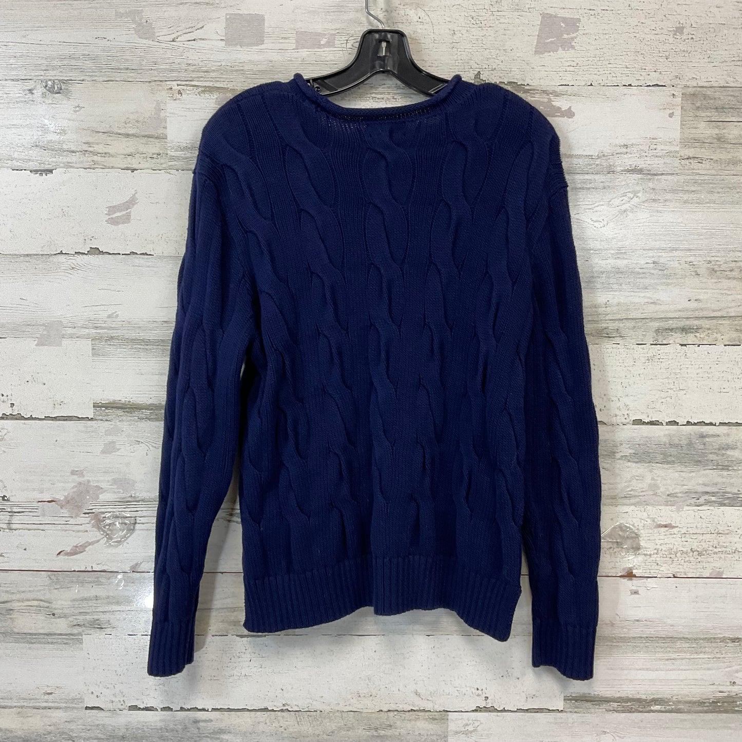 Sweater By Polo Ralph Lauren In Blue, Size: M