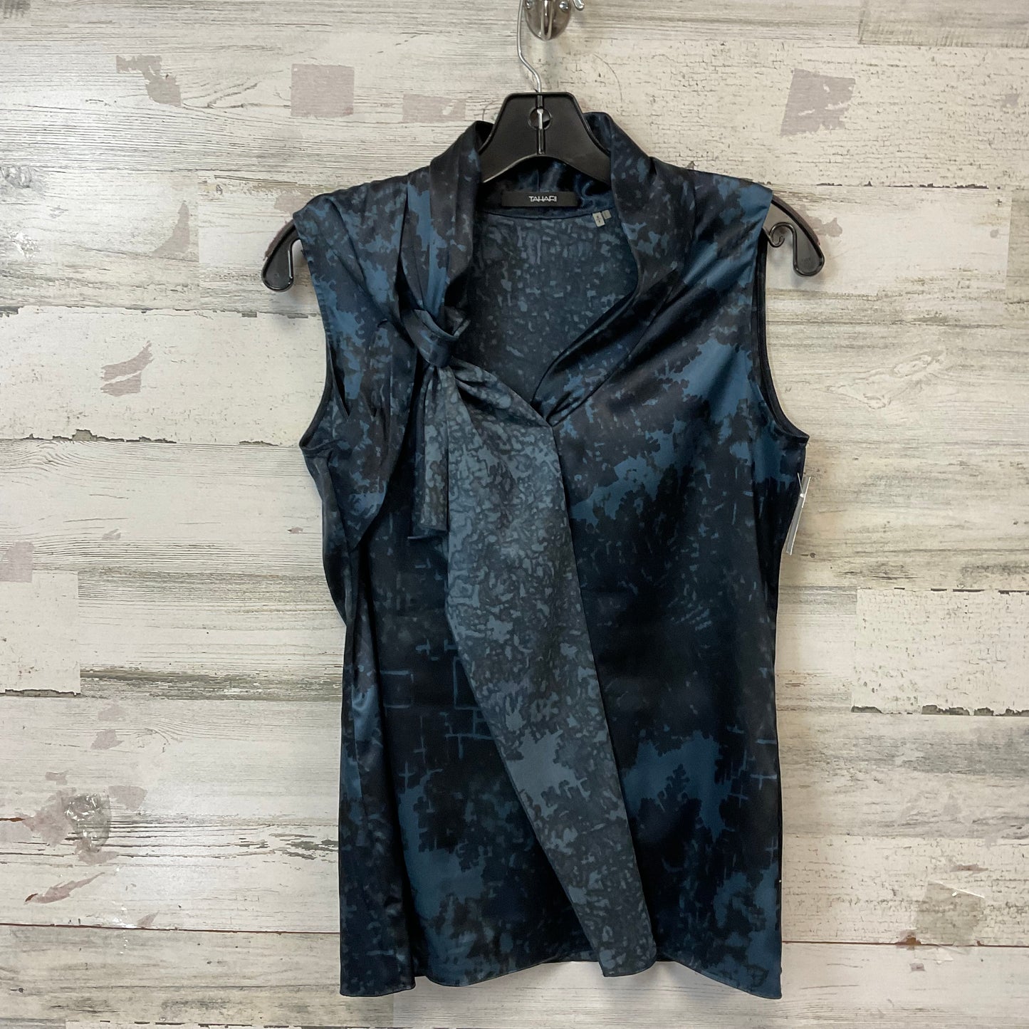 Top Sleeveless By Tahari By Arthur Levine In Blue, Size: S