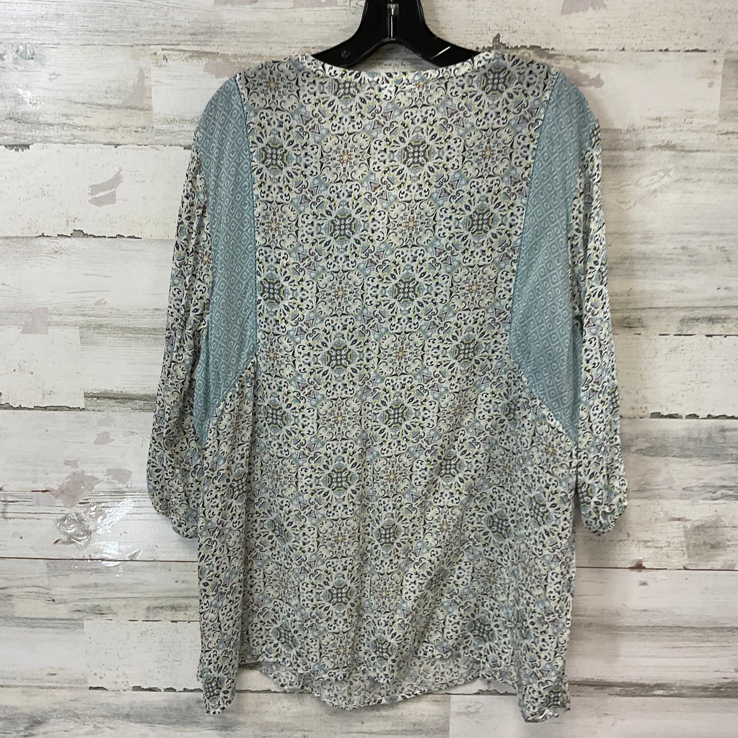 Top 3/4 Sleeve By J. Jill In Blue, Size: 2x