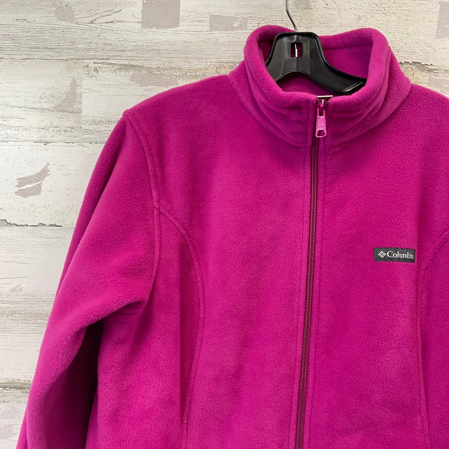 Jacket Fleece By Columbia In Pink, Size: Xl