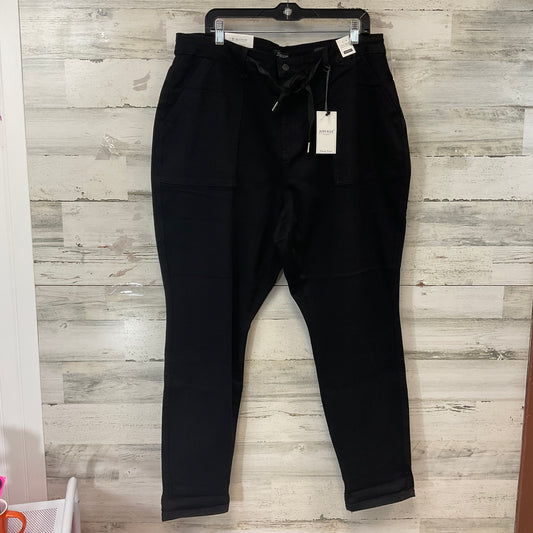 Jeans Skinny By Judy Blue In Black Denim, Size: 20