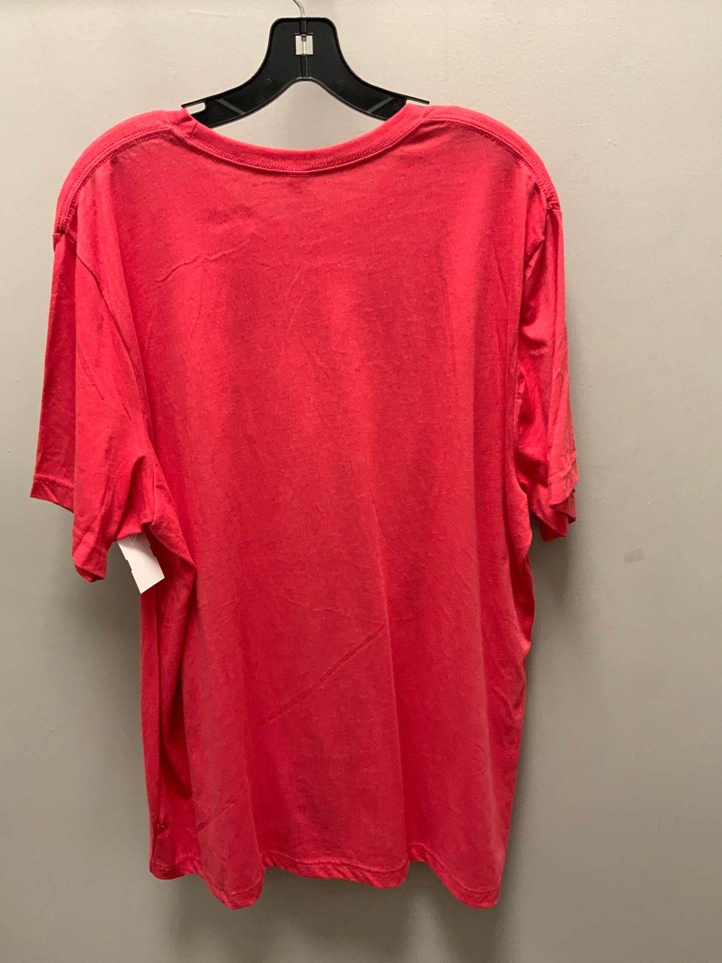 Top Short Sleeve By Bella + Canvas In Red, Size: 2x