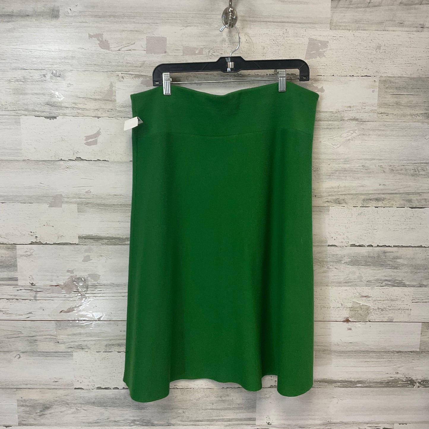 Skirt Midi By Ann Taylor In Green, Size: Xl