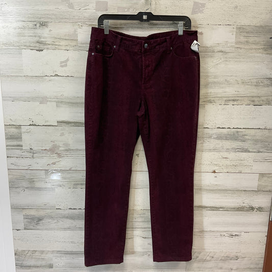 Pants Other By Not Your Daughters Jeans In Purple, Size: 14