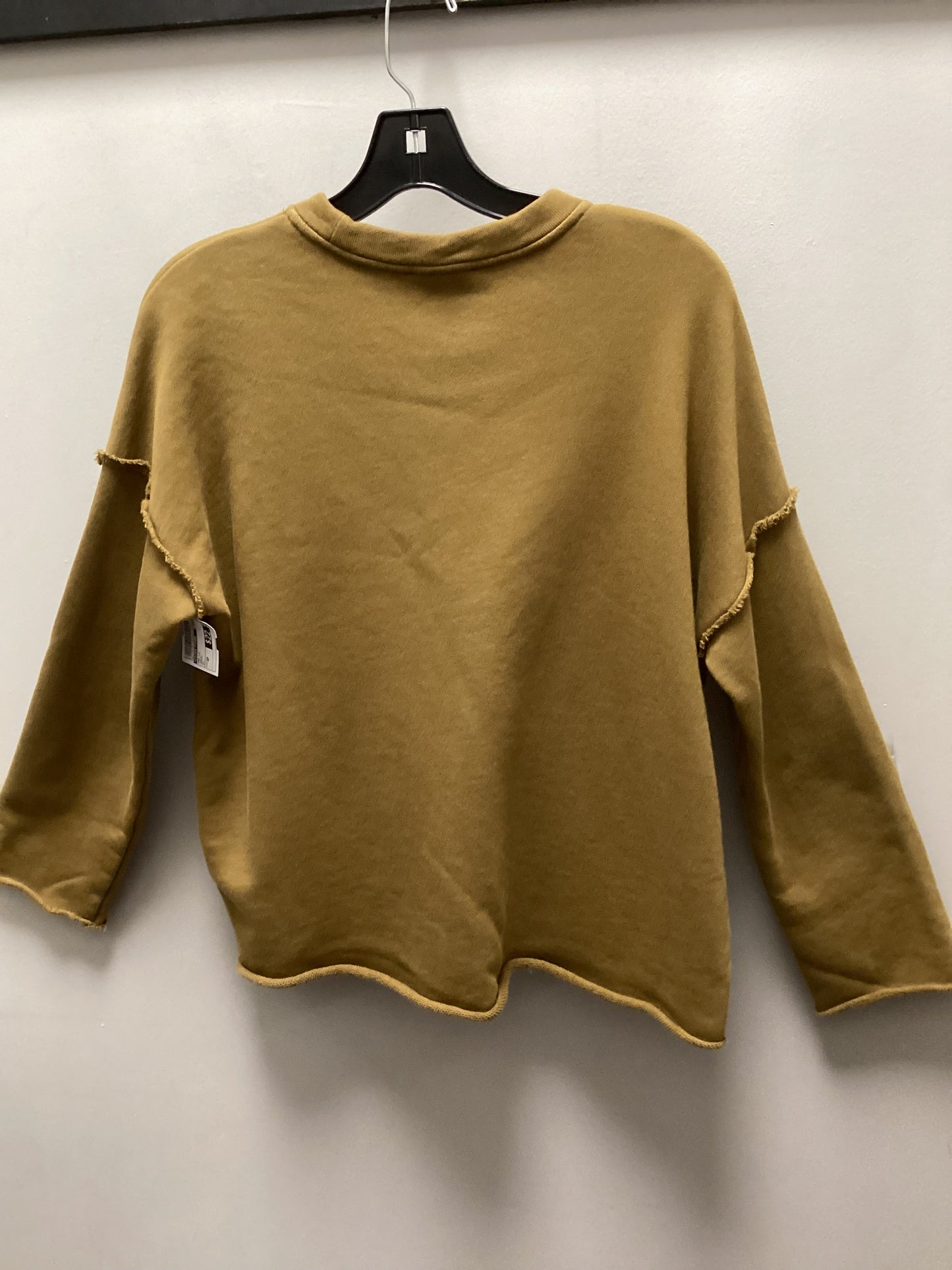 Top Long Sleeve By Eileen Fisher In Green, Size: Sp