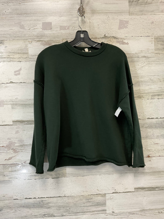 Top Long Sleeve By Eileen Fisher In Green, Size: Xsp