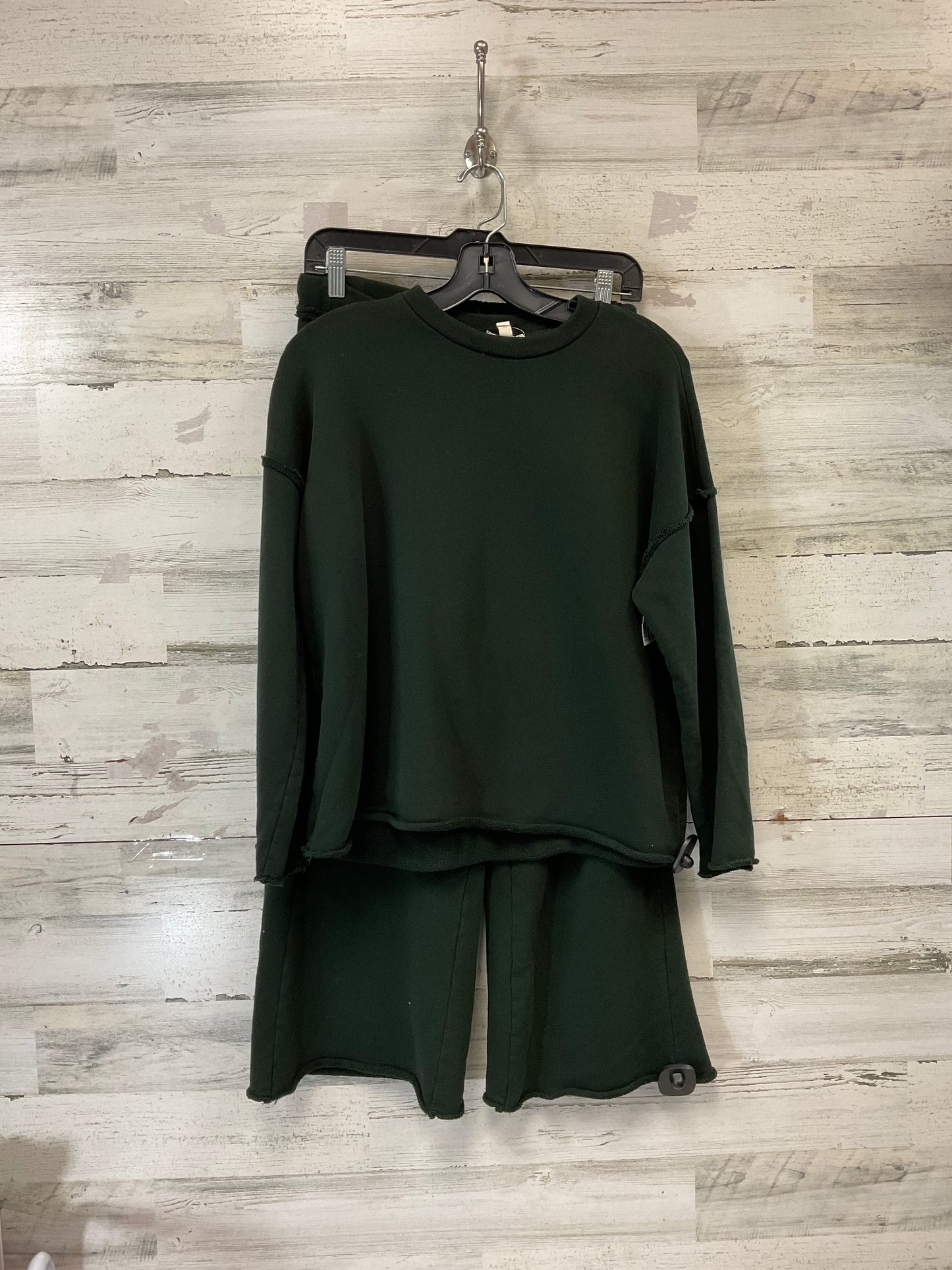 Top Long Sleeve By Eileen Fisher In Green, Size: Xsp