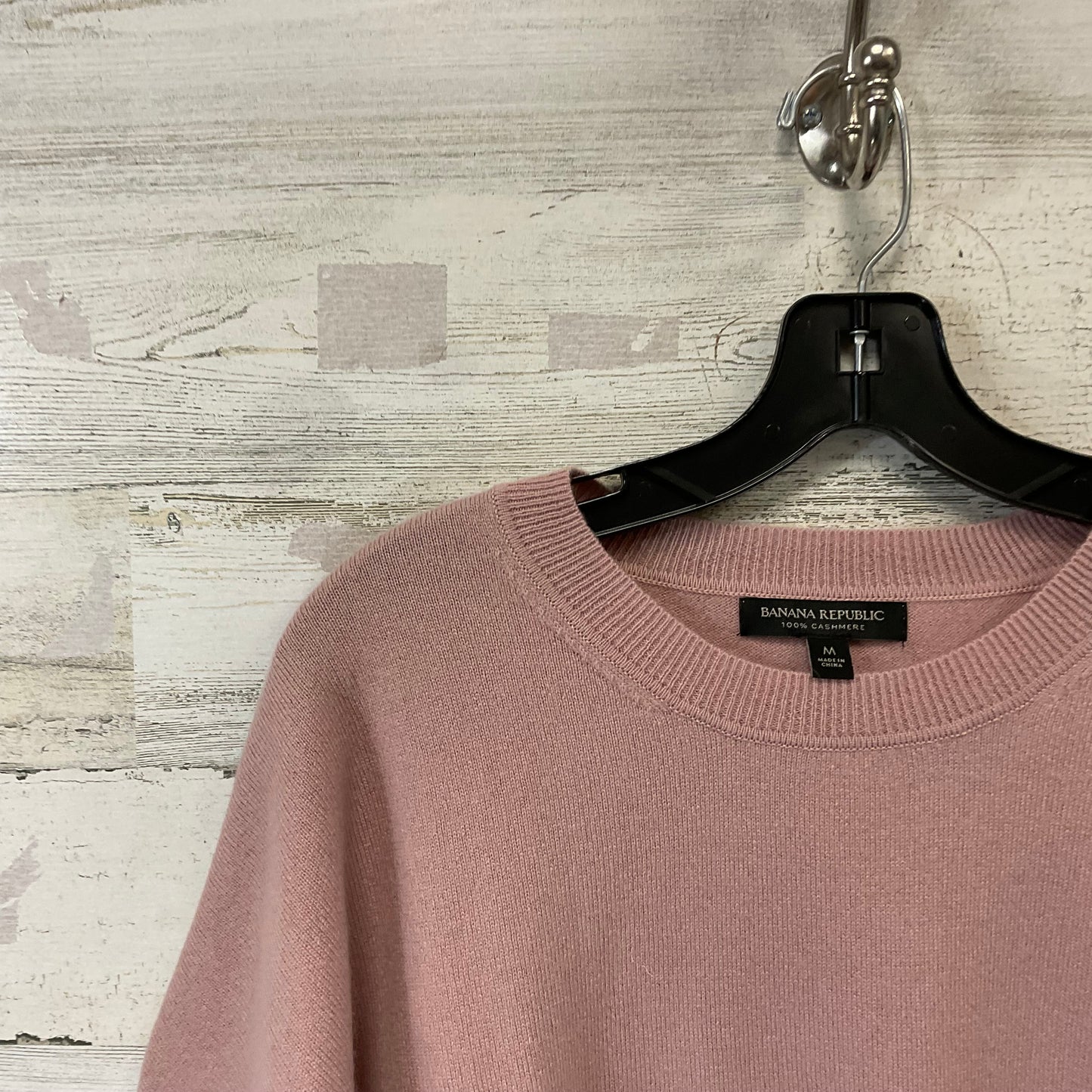 Sweater Cashmere By Banana Republic In Pink, Size: M