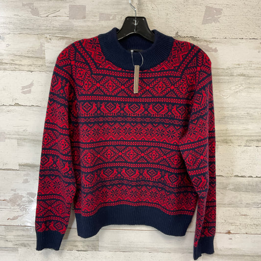 Sweater By J. Crew In Red, Size: M