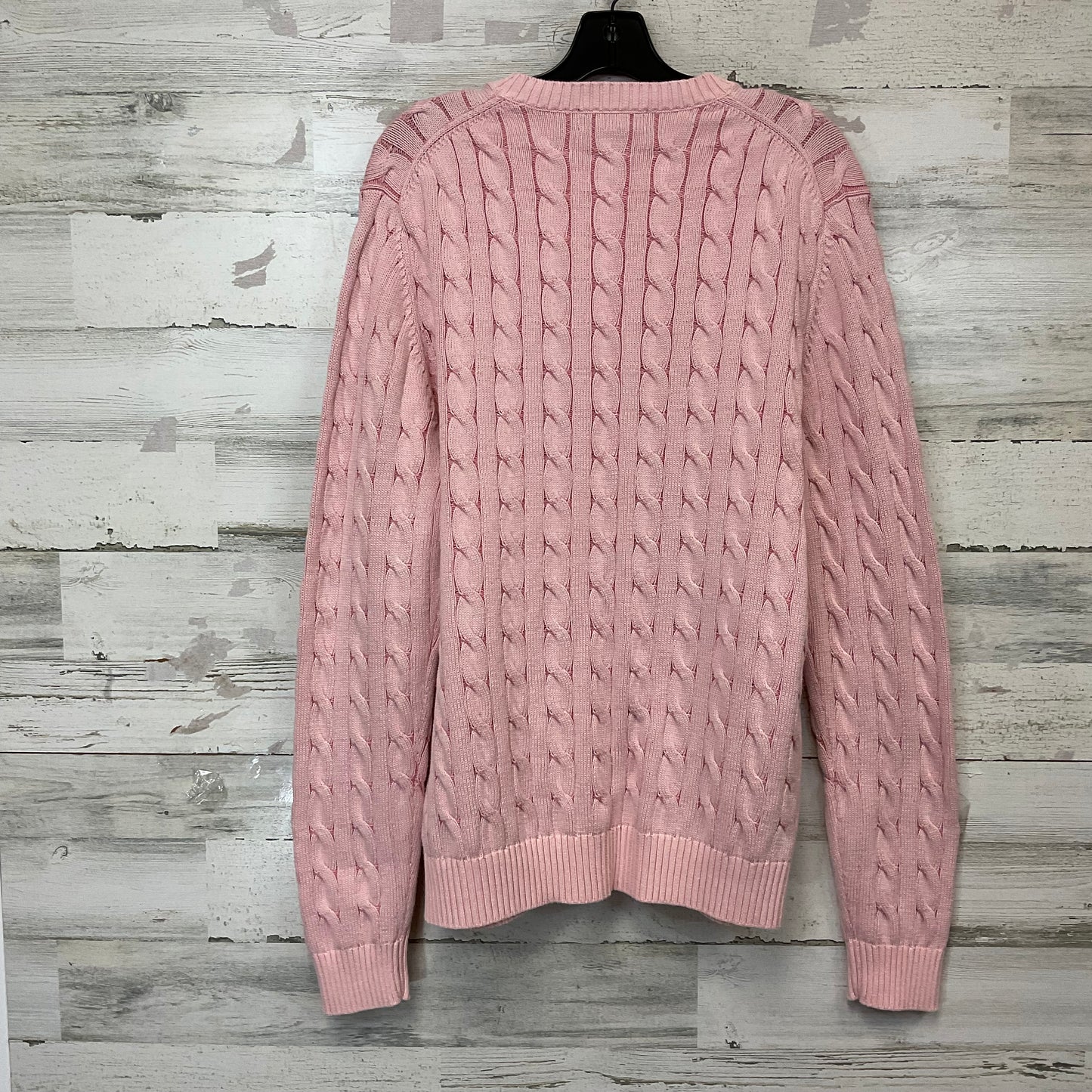 Sweater By Brooks Brothers In Pink, Size: Xl