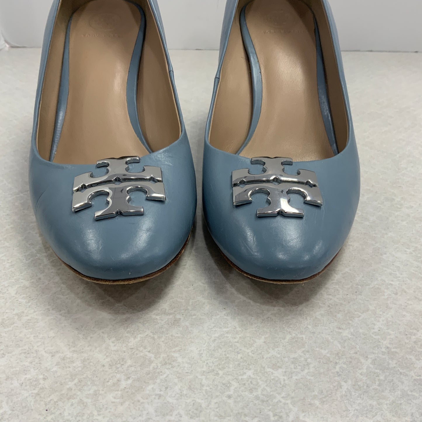 Shoes Heels Block By Tory Burch In Blue, Size: 9.5