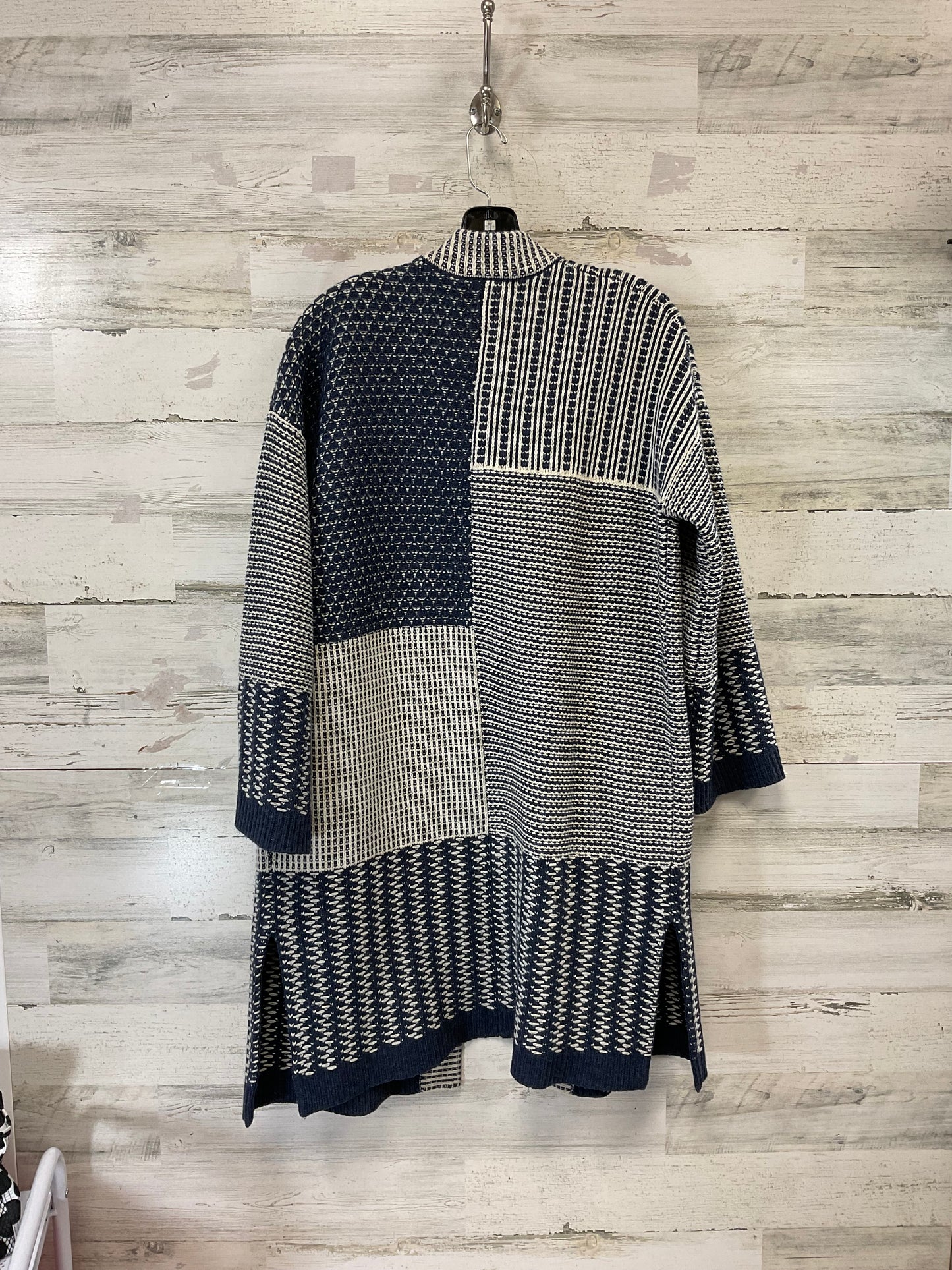 Sweater Cardigan By Madewell In Blue, Size: S