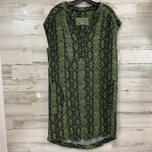 Dress Casual Short By Anthropologie In Green, Size: M