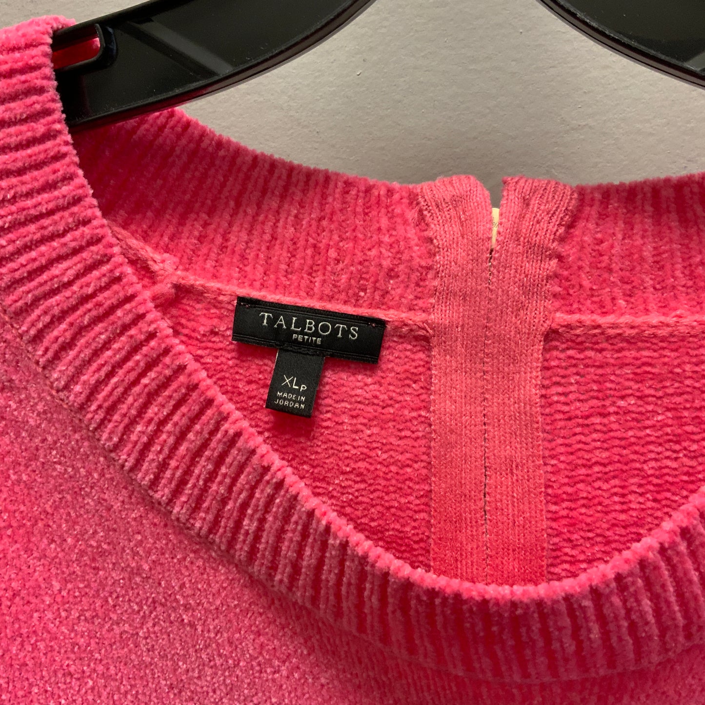 Sweater By Talbots In Pink, Size: Xlp