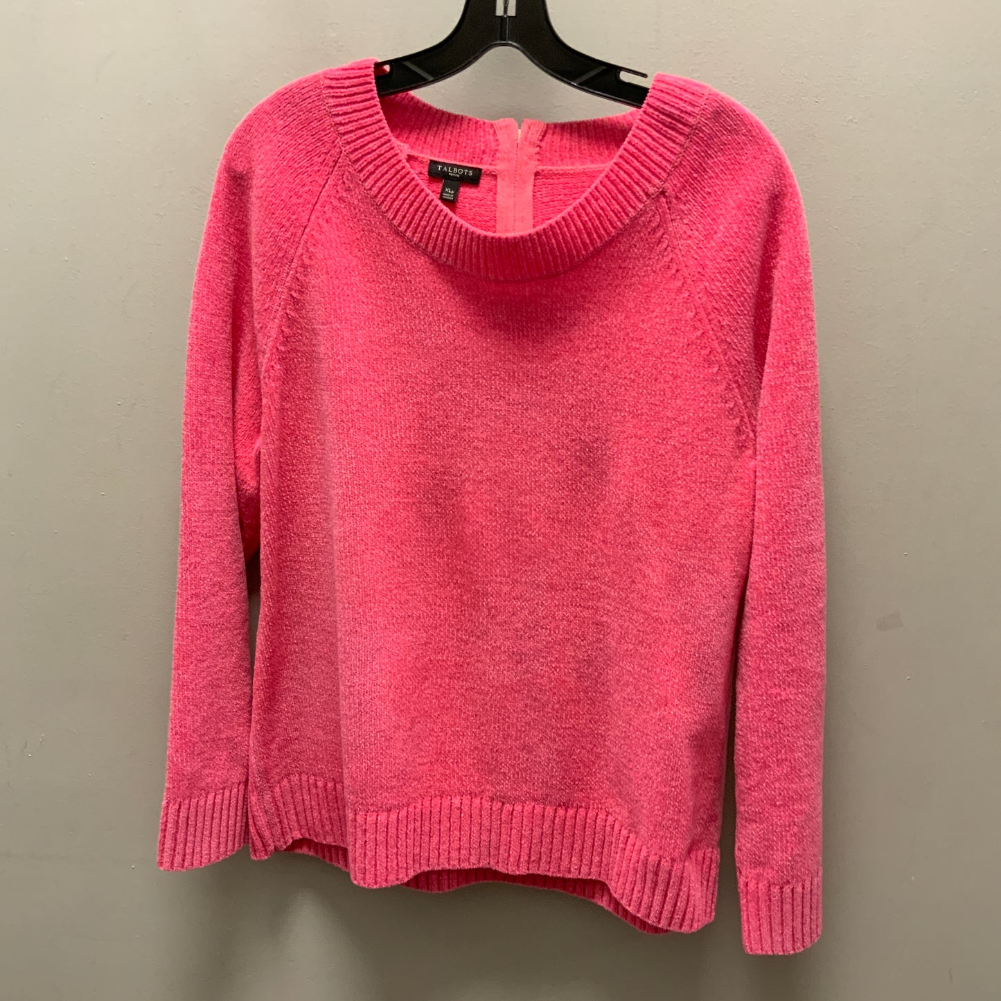 Sweater By Talbots In Pink, Size: Xlp