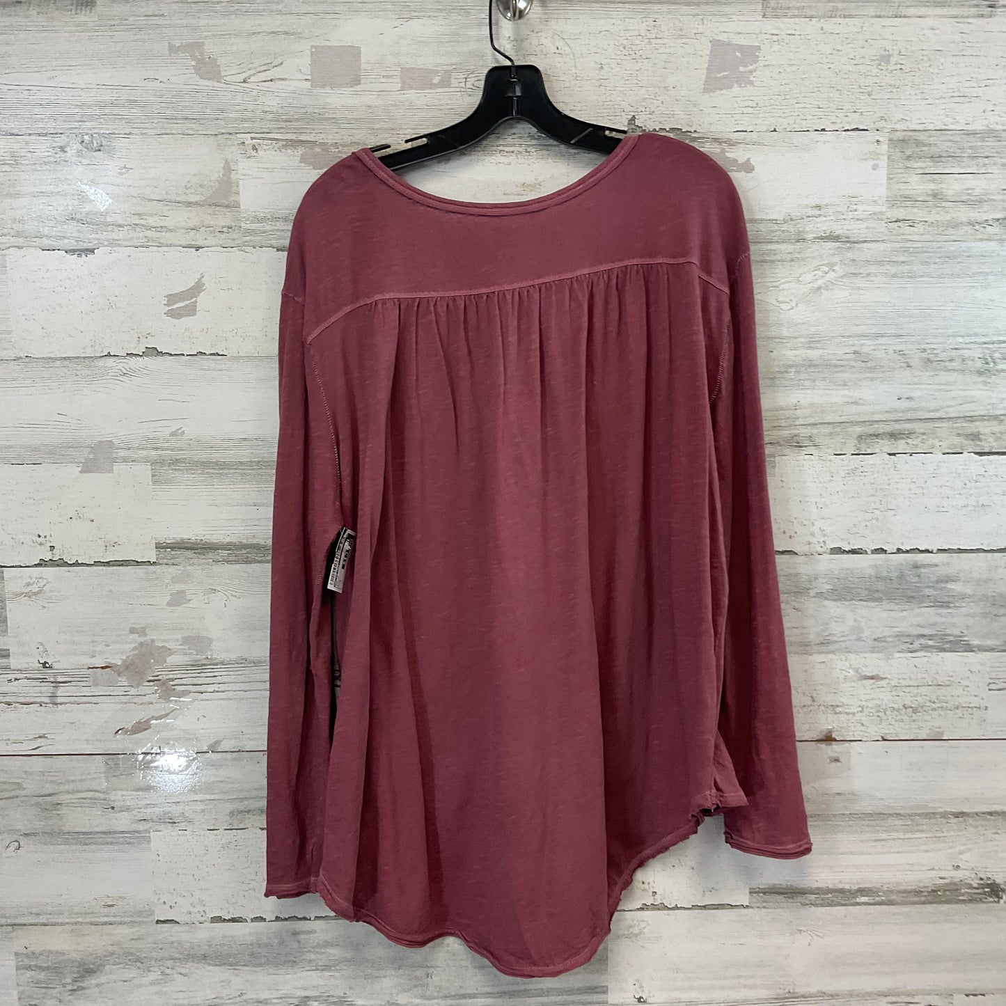 Top Long Sleeve By We The Free In Purple, Size: S